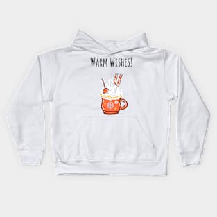 Warm Wishes Holiday Kids Hoodie